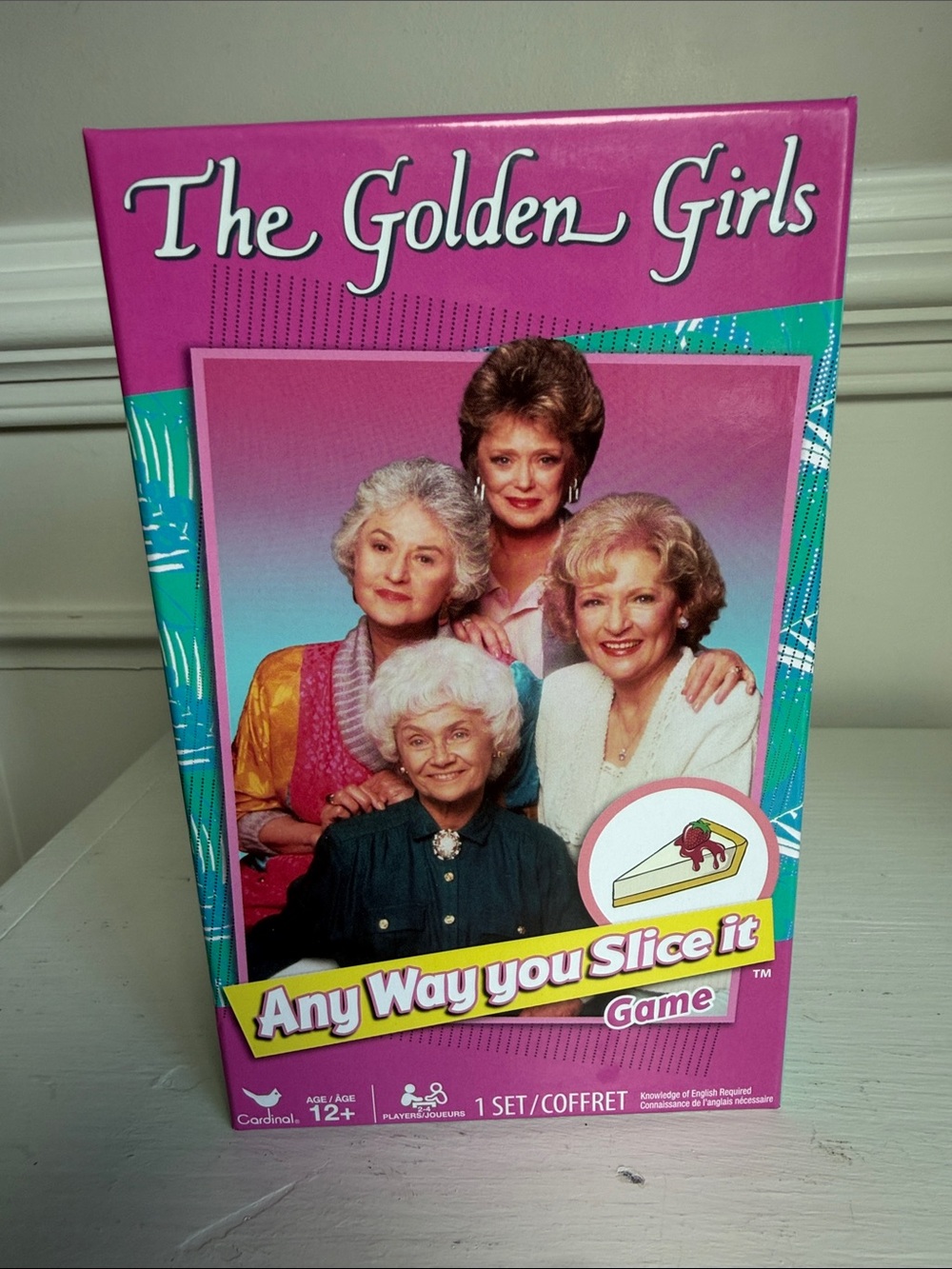 The Golden Girls Any Way You Slice It Game - Pink. NIB